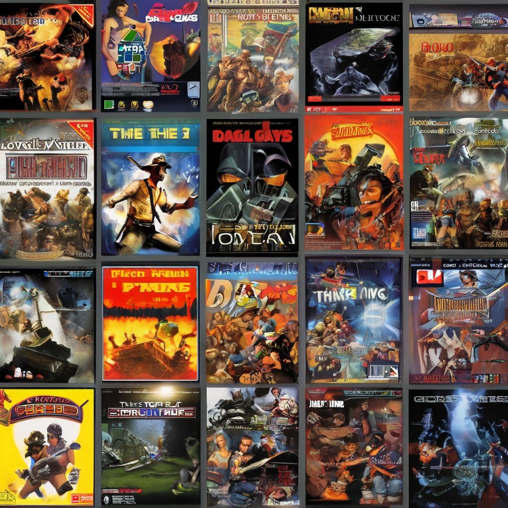 Collage of top 10 PC games
