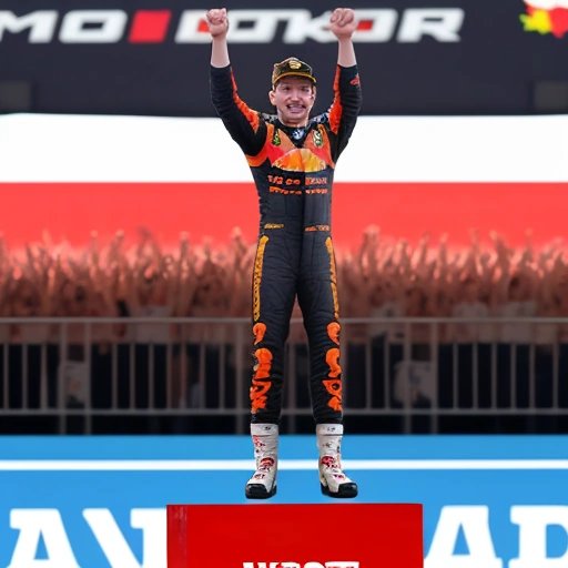 Max Verstappen winning