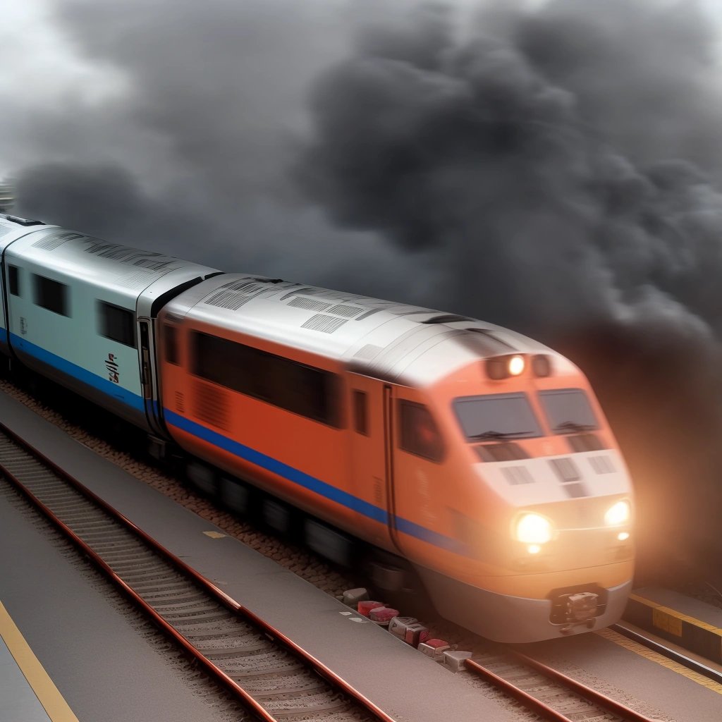 Train speeding down the Tracks of Misinformation