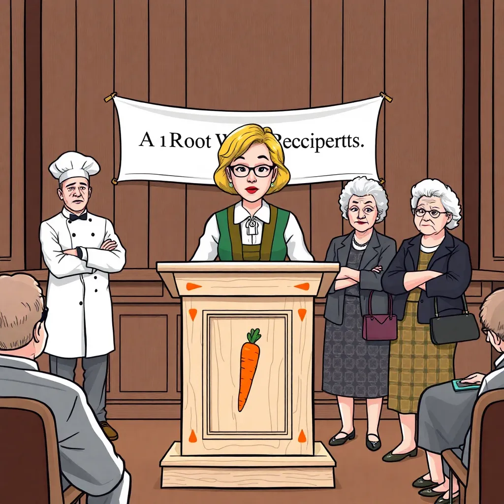 “Carrot: A Root With Receipts” press conference