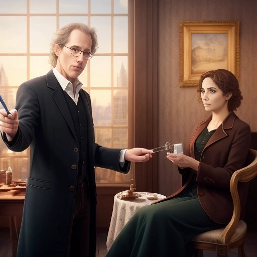 Harry Dresden performing a magic trick