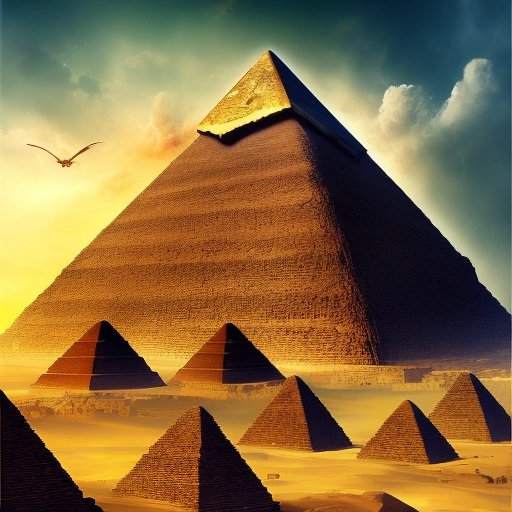 Aliens controlling the construction of the Great Pyramid