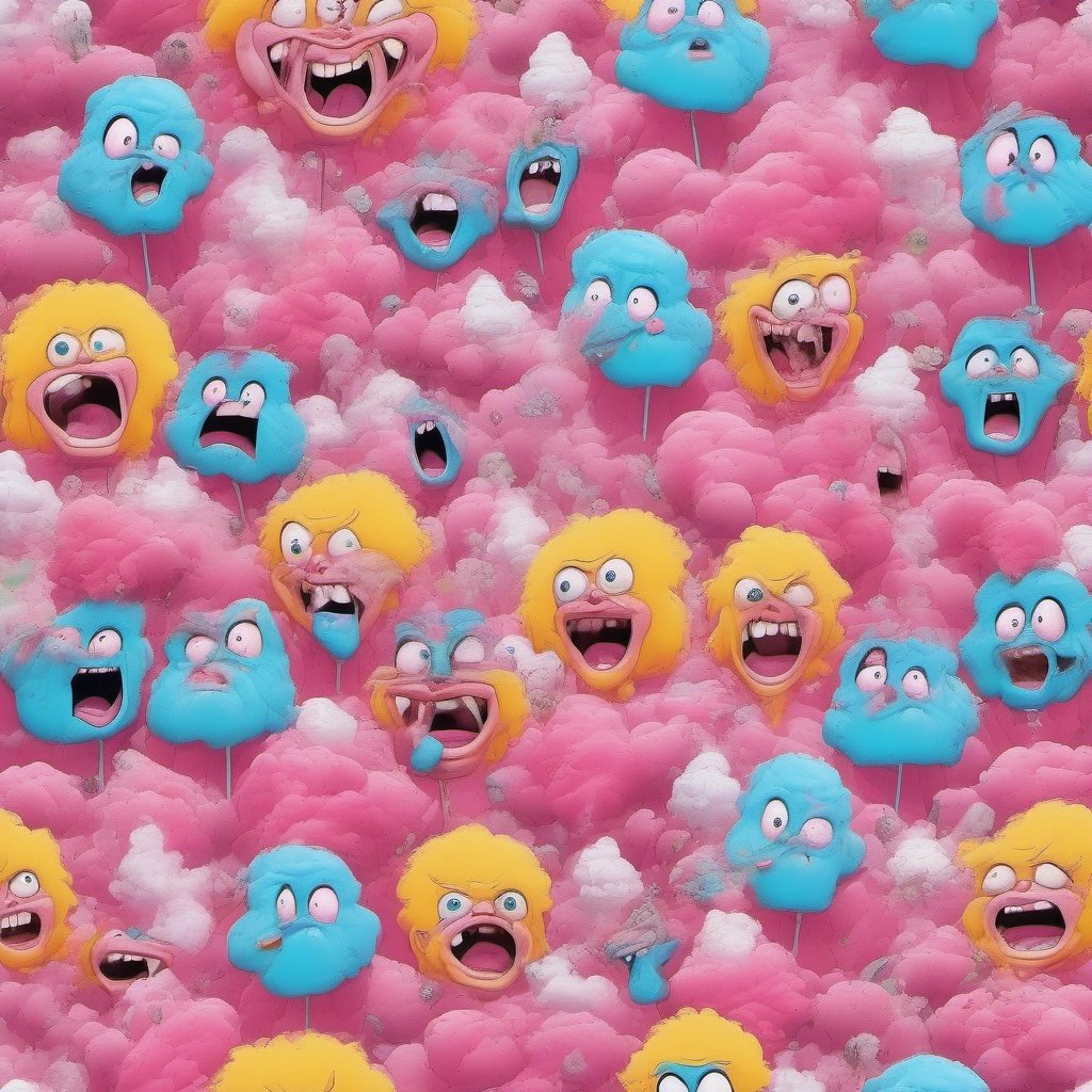 Children's horrified expressions