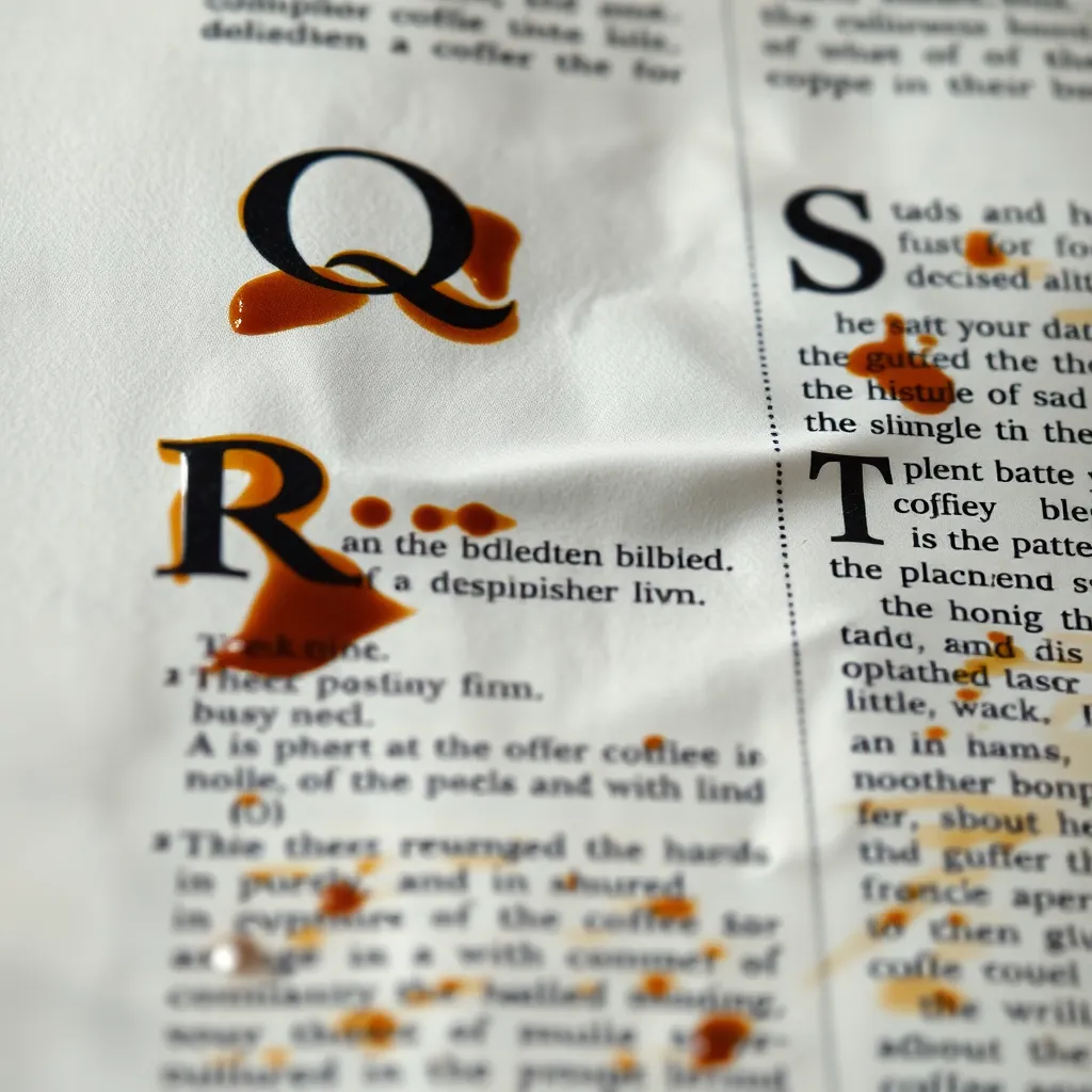 “Q through T” becomes alphabet soup