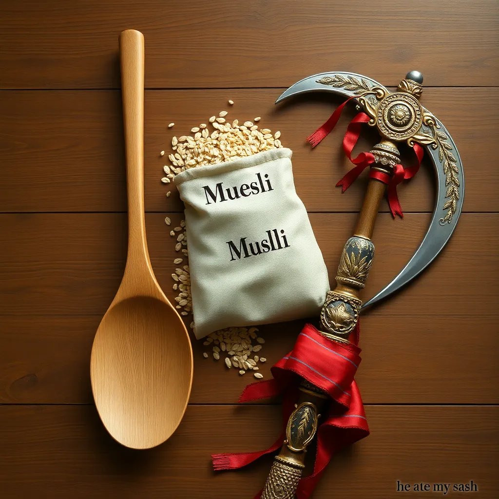 The canoe-paddle spoon and the stolen ceremonial scythe