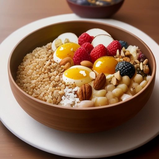 Farinha Láctea breakfast bowl