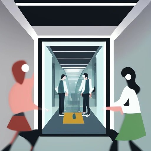 Employees dancing in an elevator to Mizrahi music