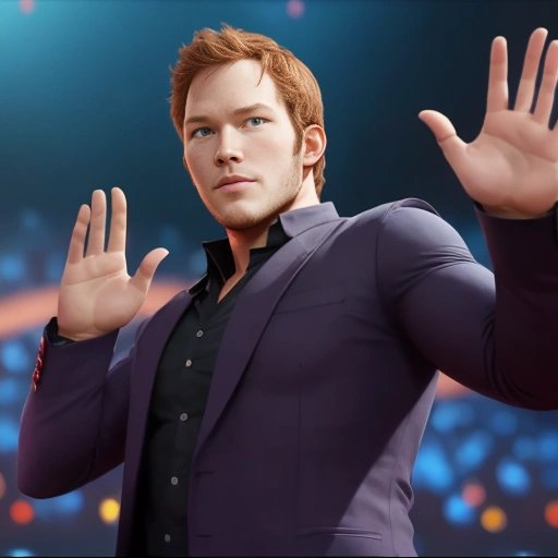Chris Pratt waving goodbye