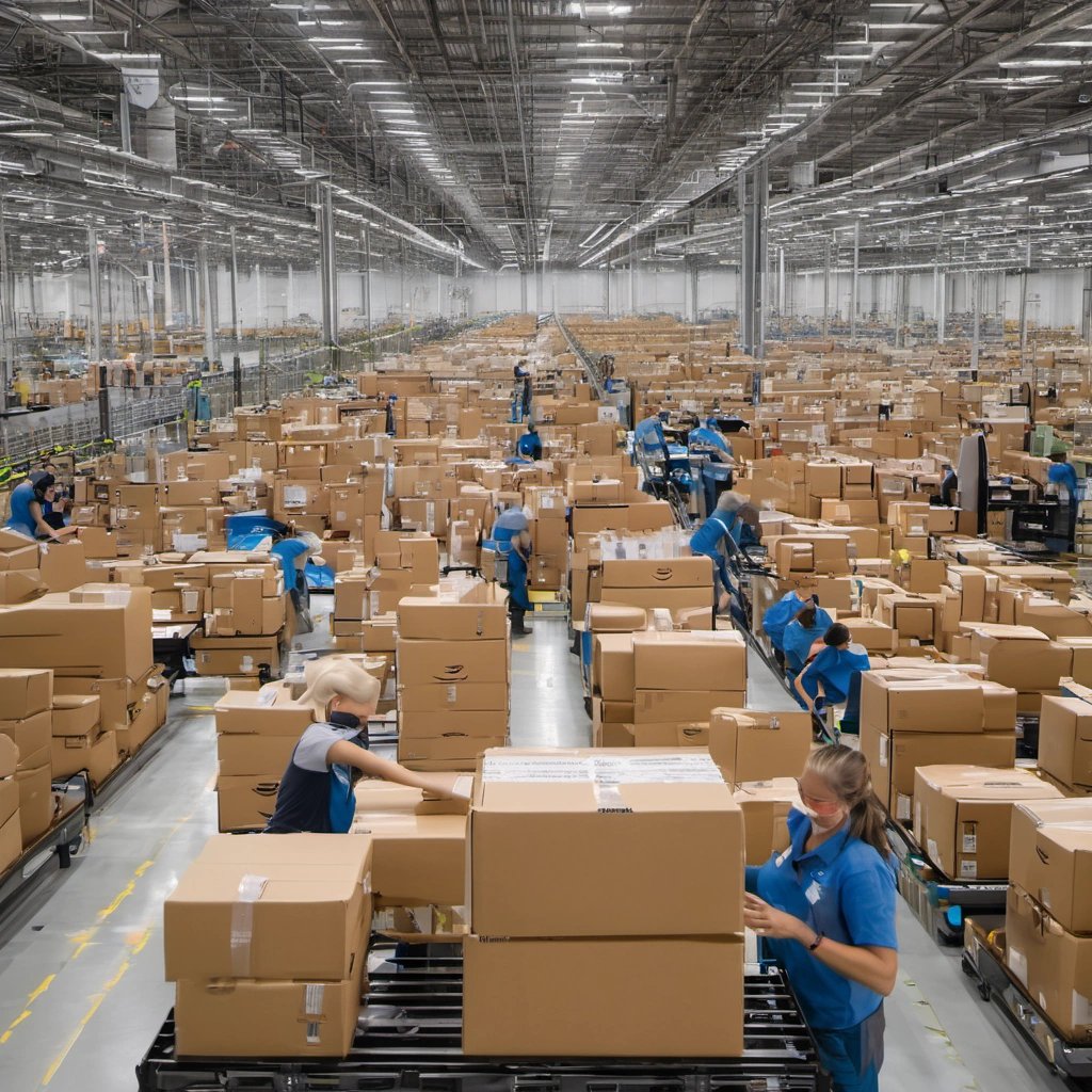 Amazon distribution center