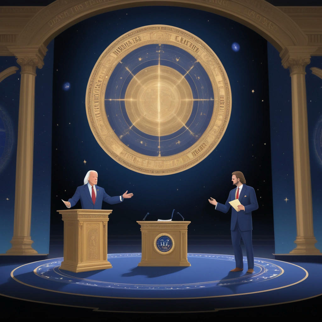 The epic debate stage