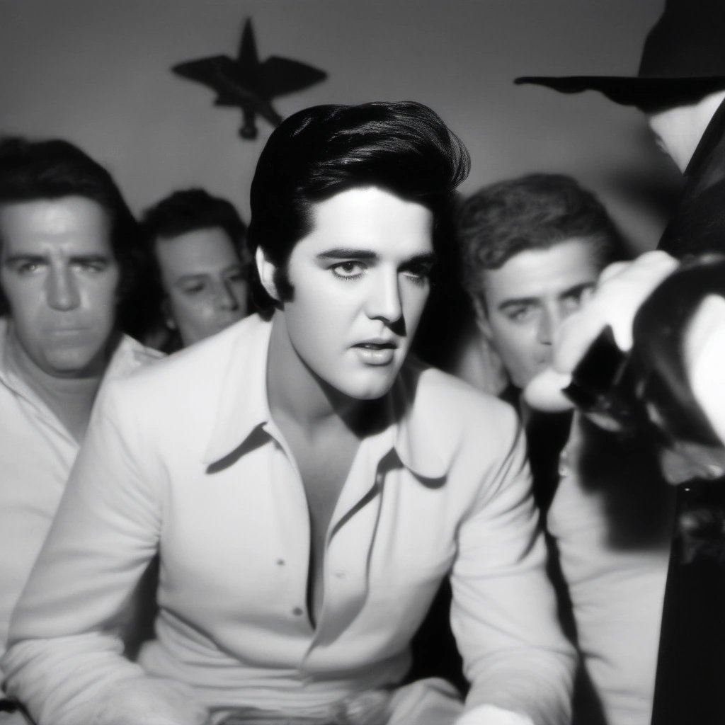 Elvis Presley faking his death