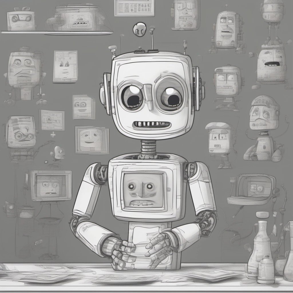Robot trying to understand human emotions
