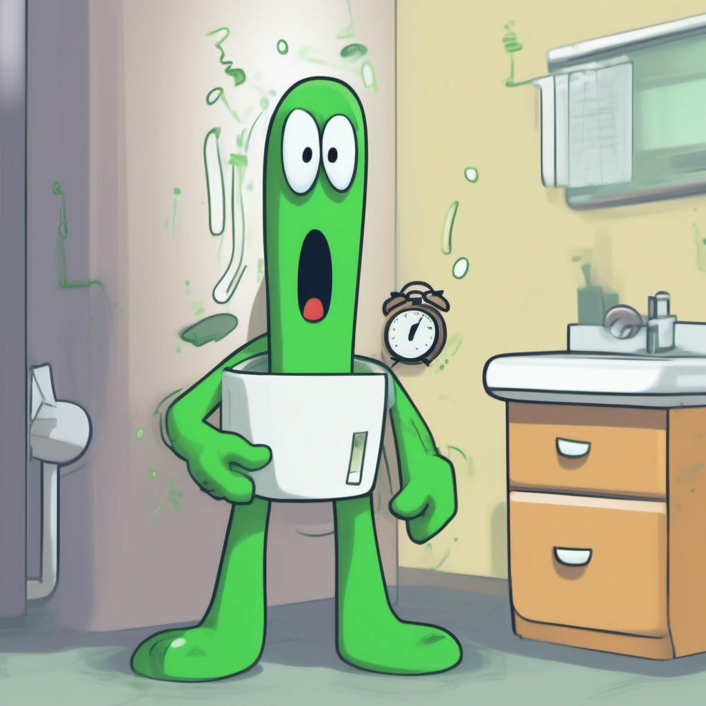 Clippy emerging from the war zone, battle-weary but victorious.