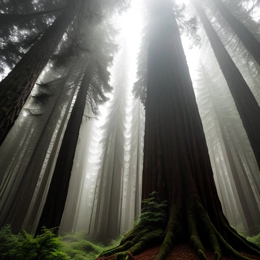 Humorous Redwood tree