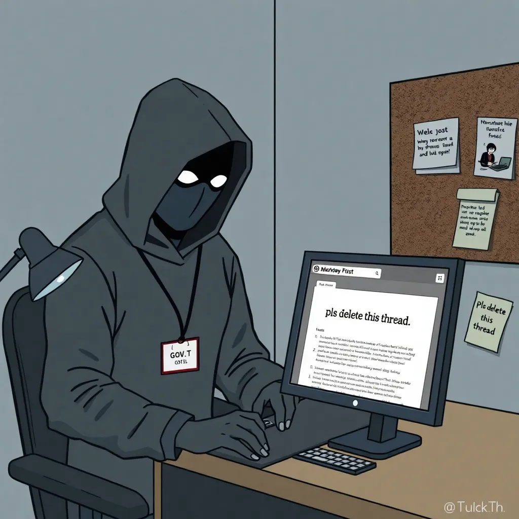 The “government hacker” copying a public blog “into permanence”