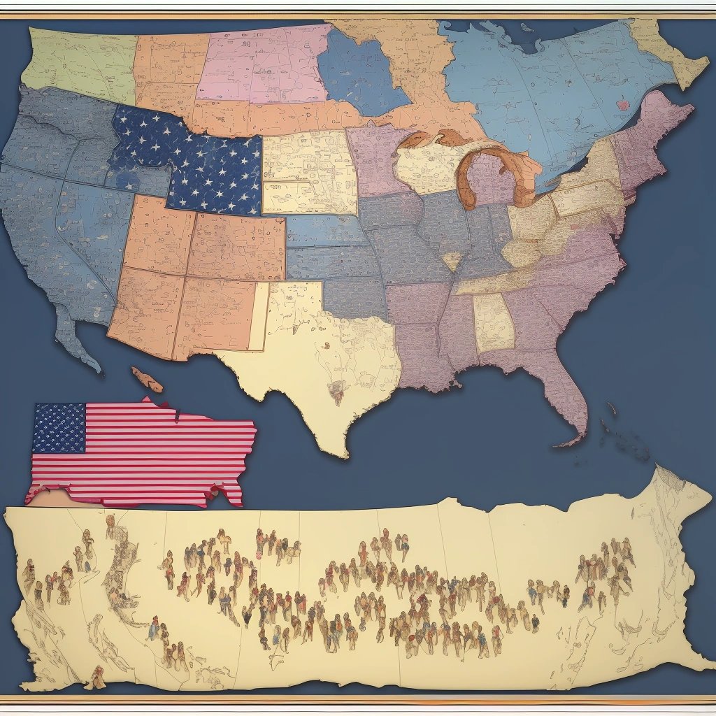 Election map with Elvis and Mr. Ed