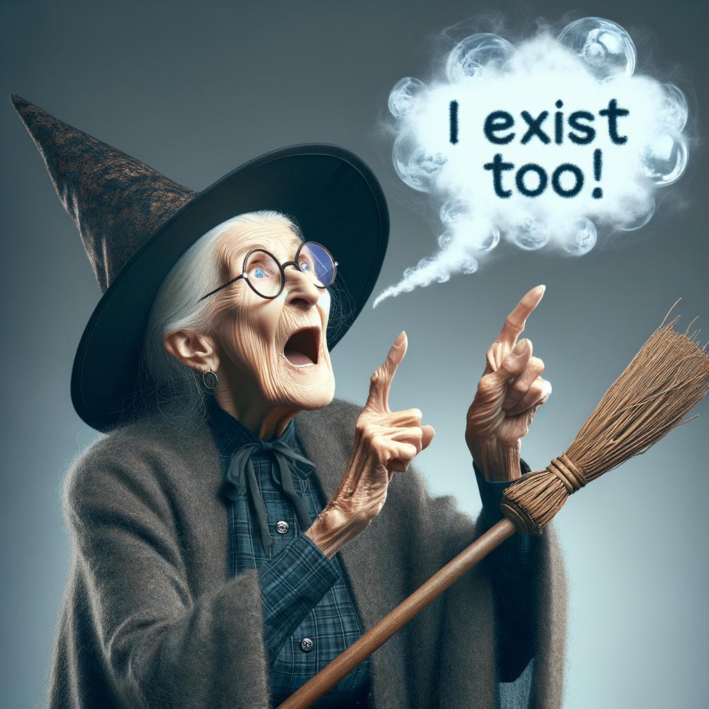 North-East Witch's outrage caught mid-air