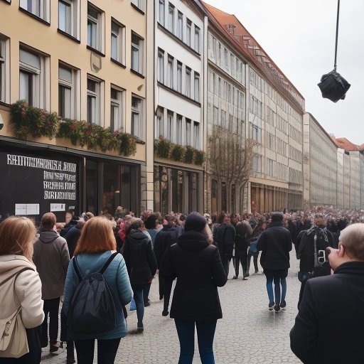 Tourists exploring Berlin's linguistic revolution