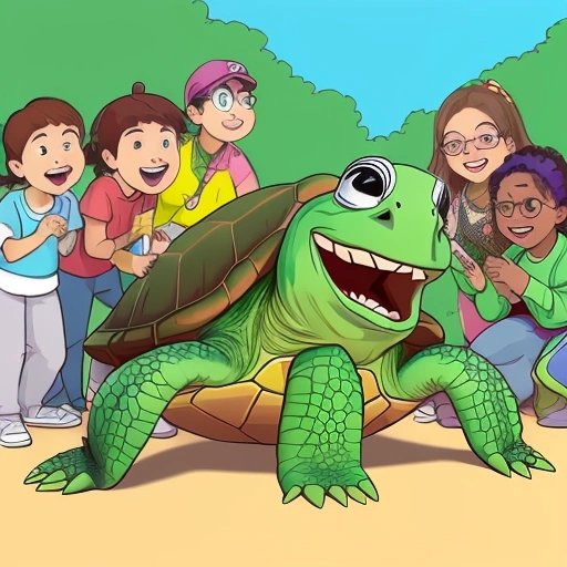 Turtle signing autographs