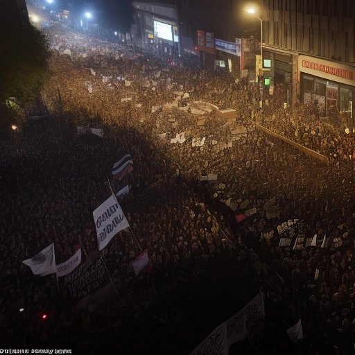 Divided nation with clashes between supporters and protesters