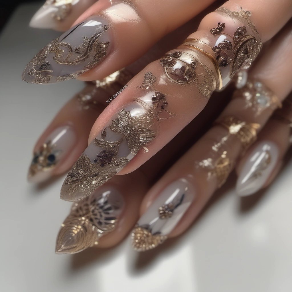 Enchanting Nail Art Hands