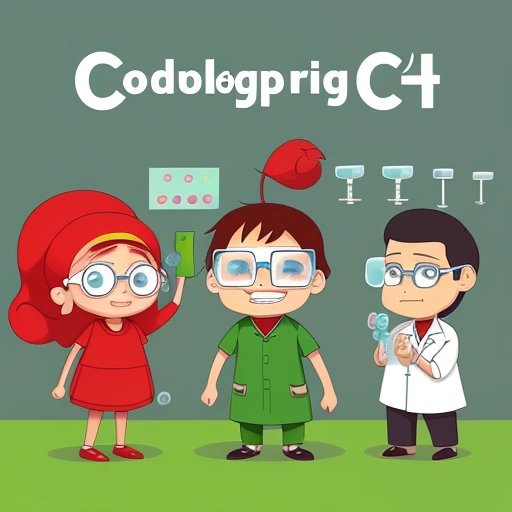 Java, Ruby, and C++ as cartoon characters