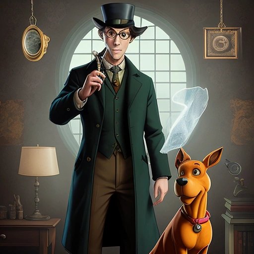 Scooby Doo as a detective