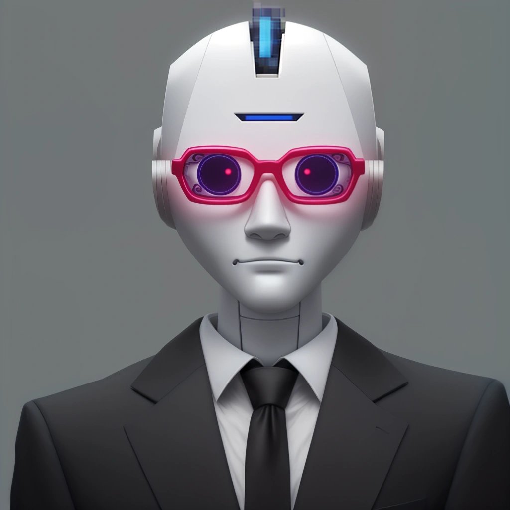AI-powered robot looking puzzled