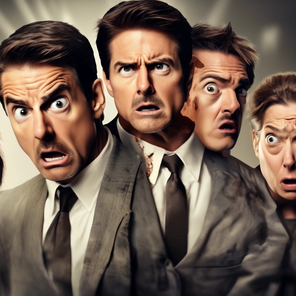 Cast of Mission Impossible shocked