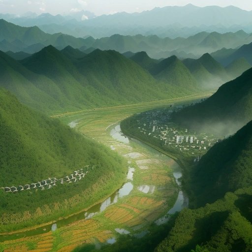 Valley in southern China