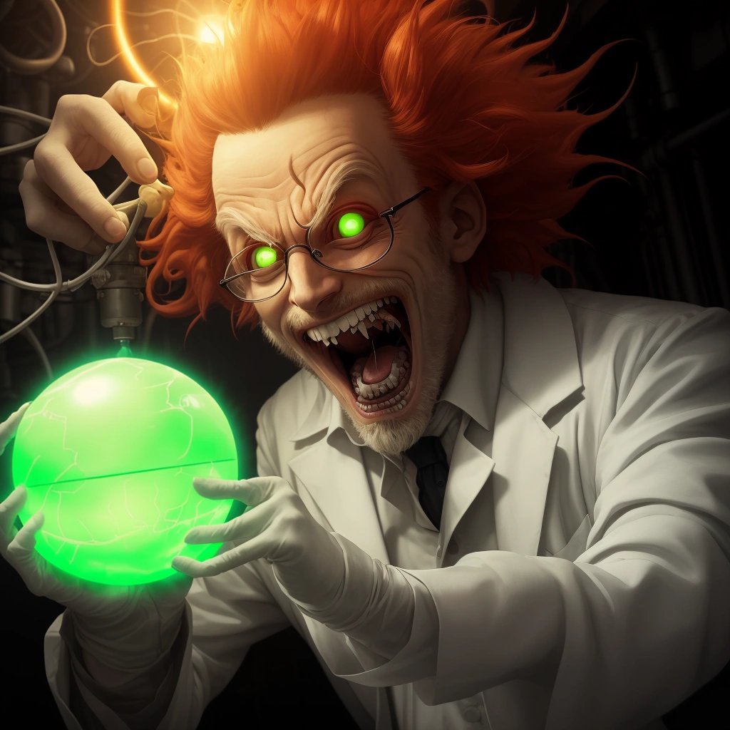 Mad Scientist at work