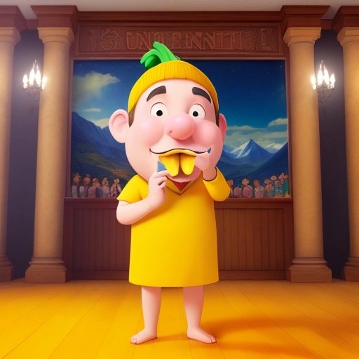 Man giving speech