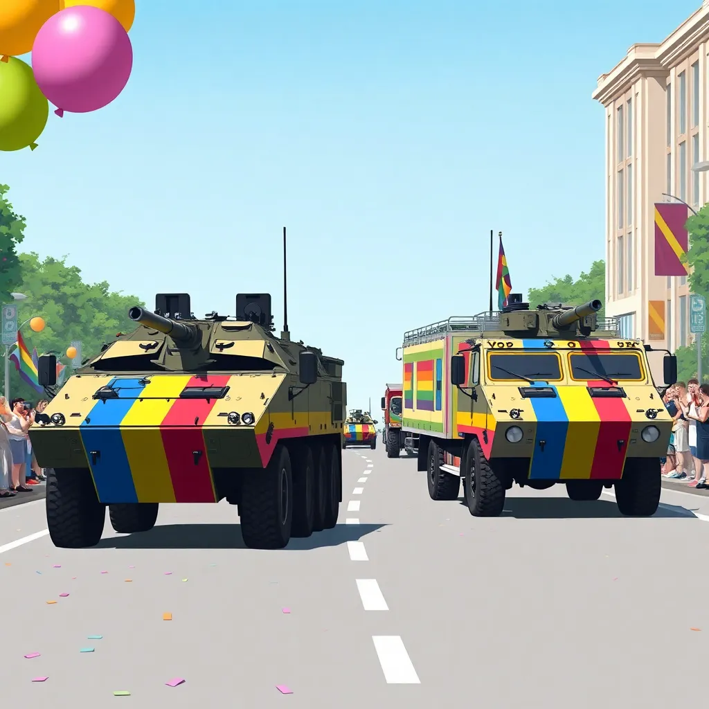 “Pride flag convoy: ‘We are arriving’”