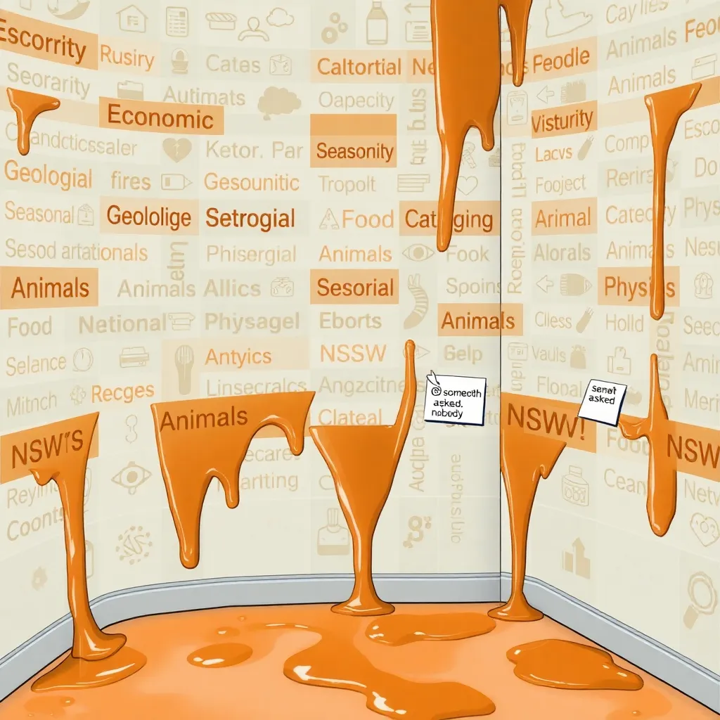 “A wallpaper of concepts, held together by molasses”