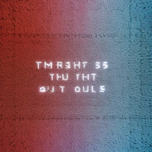 Carpet with hidden message