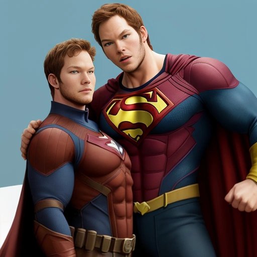 Chris Pratt as a superhero