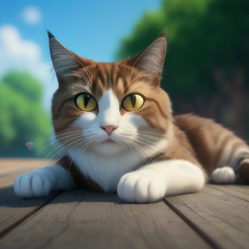 Mr. Whiskers unimpressed and being a jerk