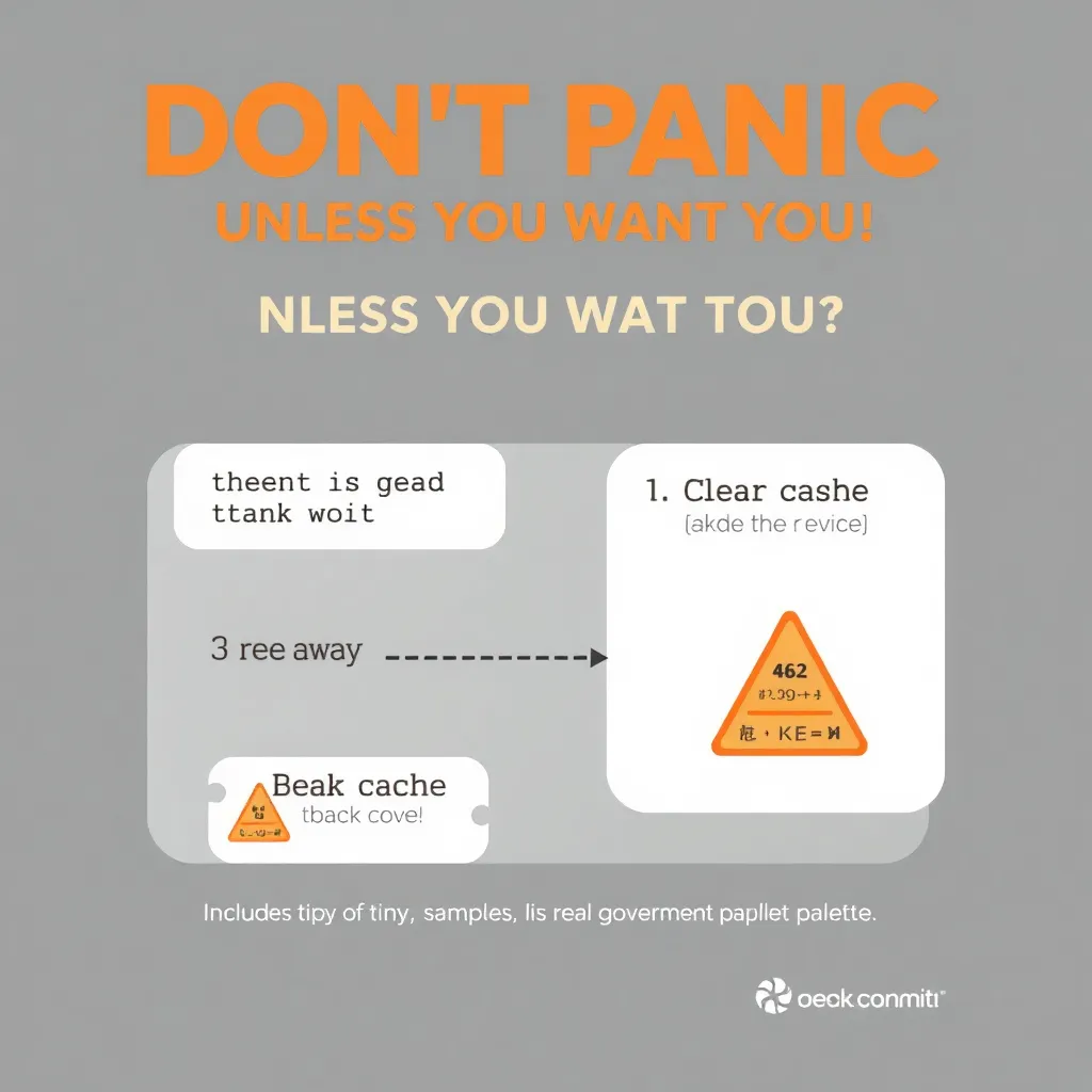 “Official guidance: back away slowly from rogue glyph clusters”