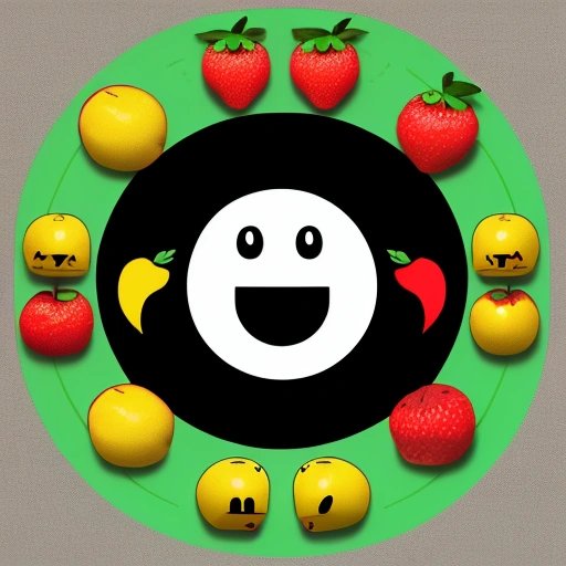 Fruit icons in Pacman's maze