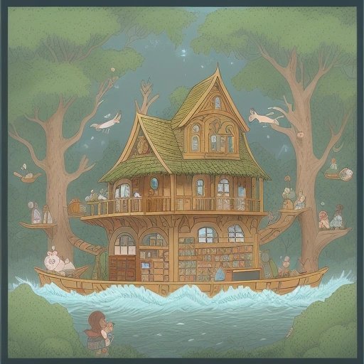 Magical locations in the town