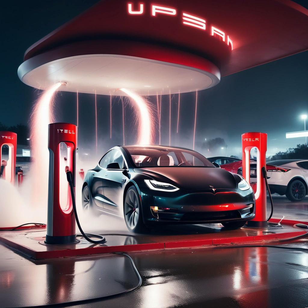 The Tesla Supercharger team, back to their electrifying best.