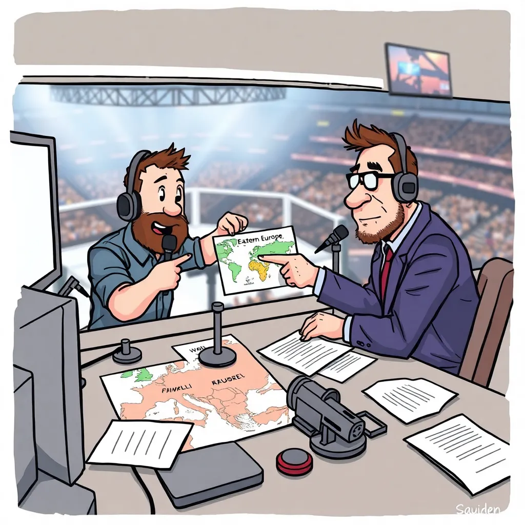 Joe Rogan being corrected that “the cage” is Eastern Europe