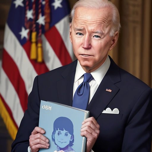 Joe Biden addressing the children seriously