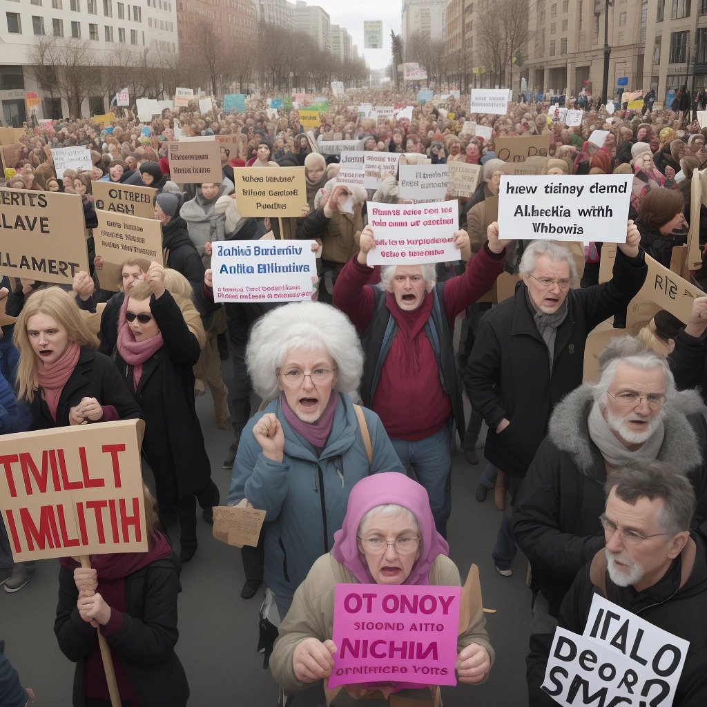 Protest against the new alphabetical order