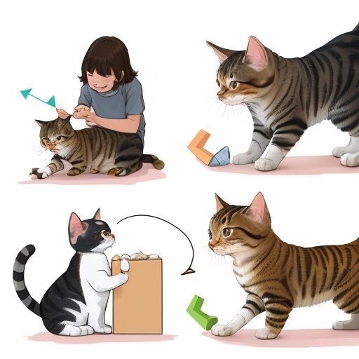Illustration of ways to make your cat love you