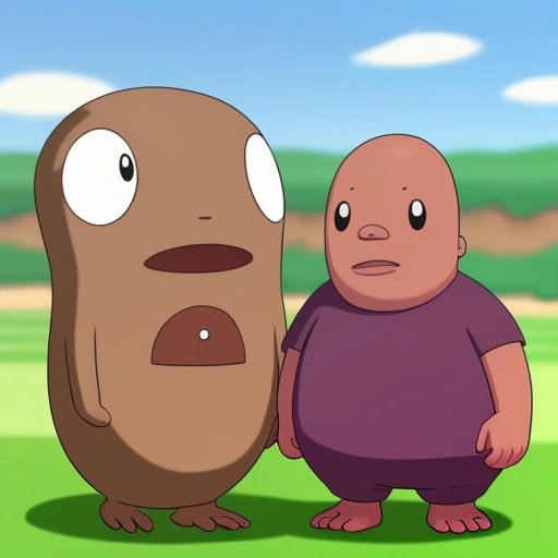 A trainer in shock about Diglett