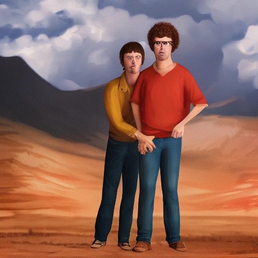 Napoleon Dynamite and Pedro Sanchez