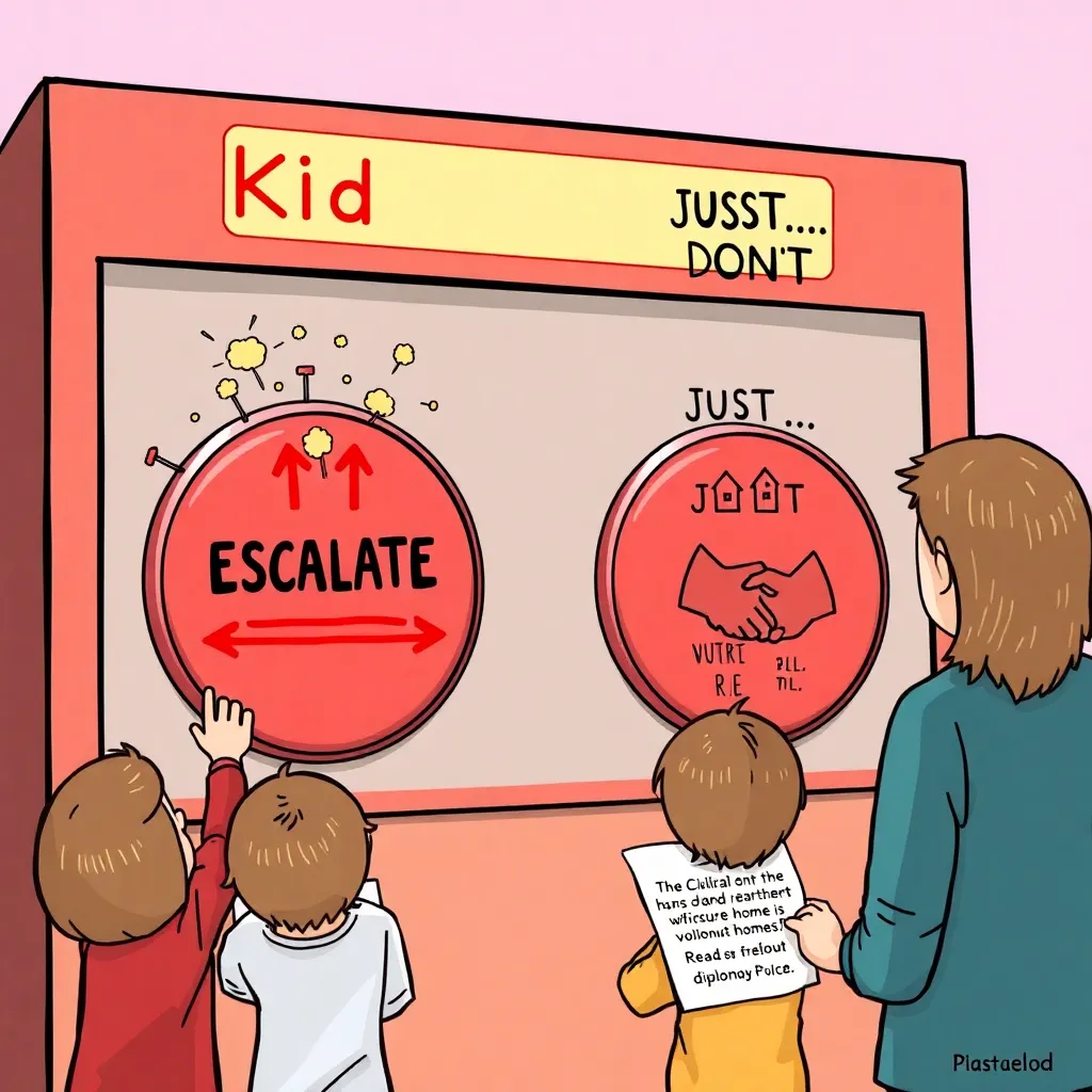 Interactive museum buttons: insult-to-catastrophe vs. “don’t”