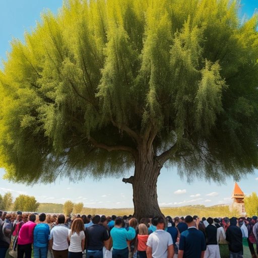 Amusing Willow tree