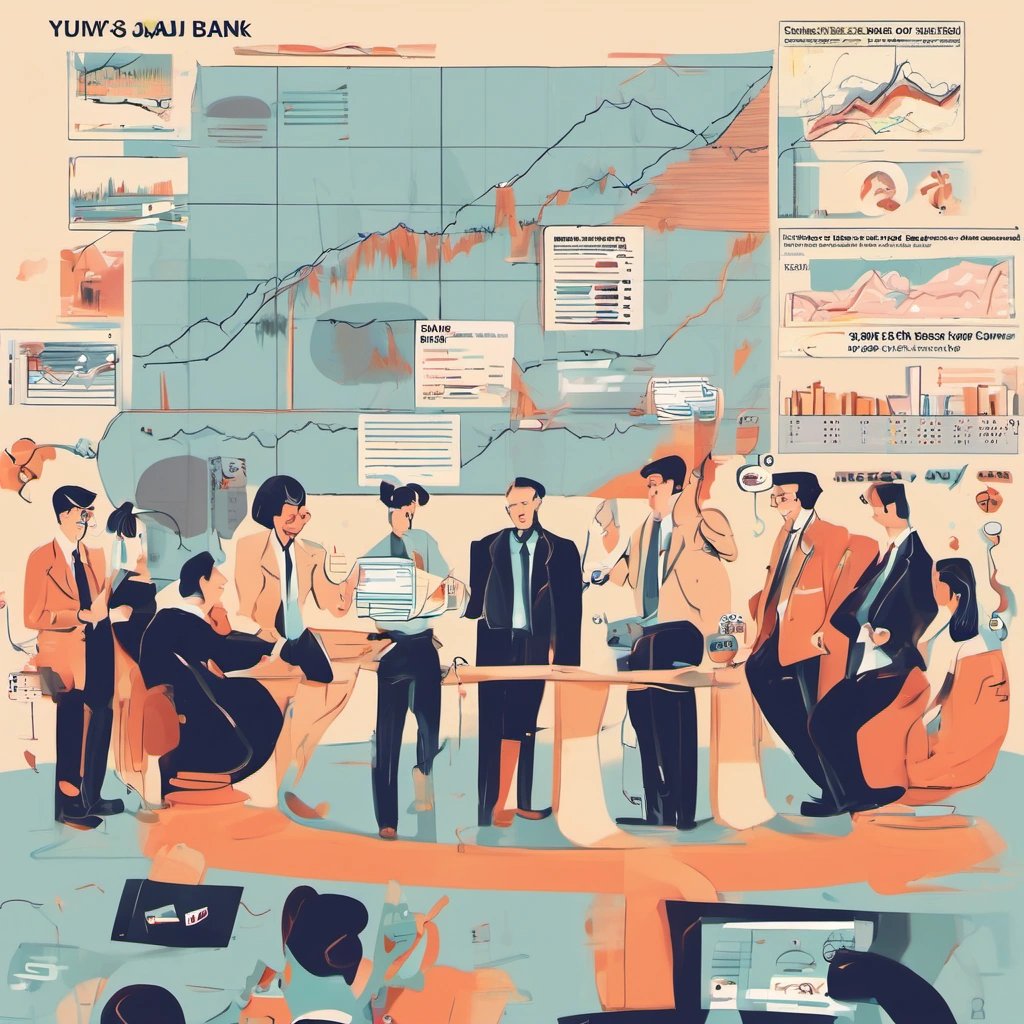Financial experts debating the meaning of the yield curve